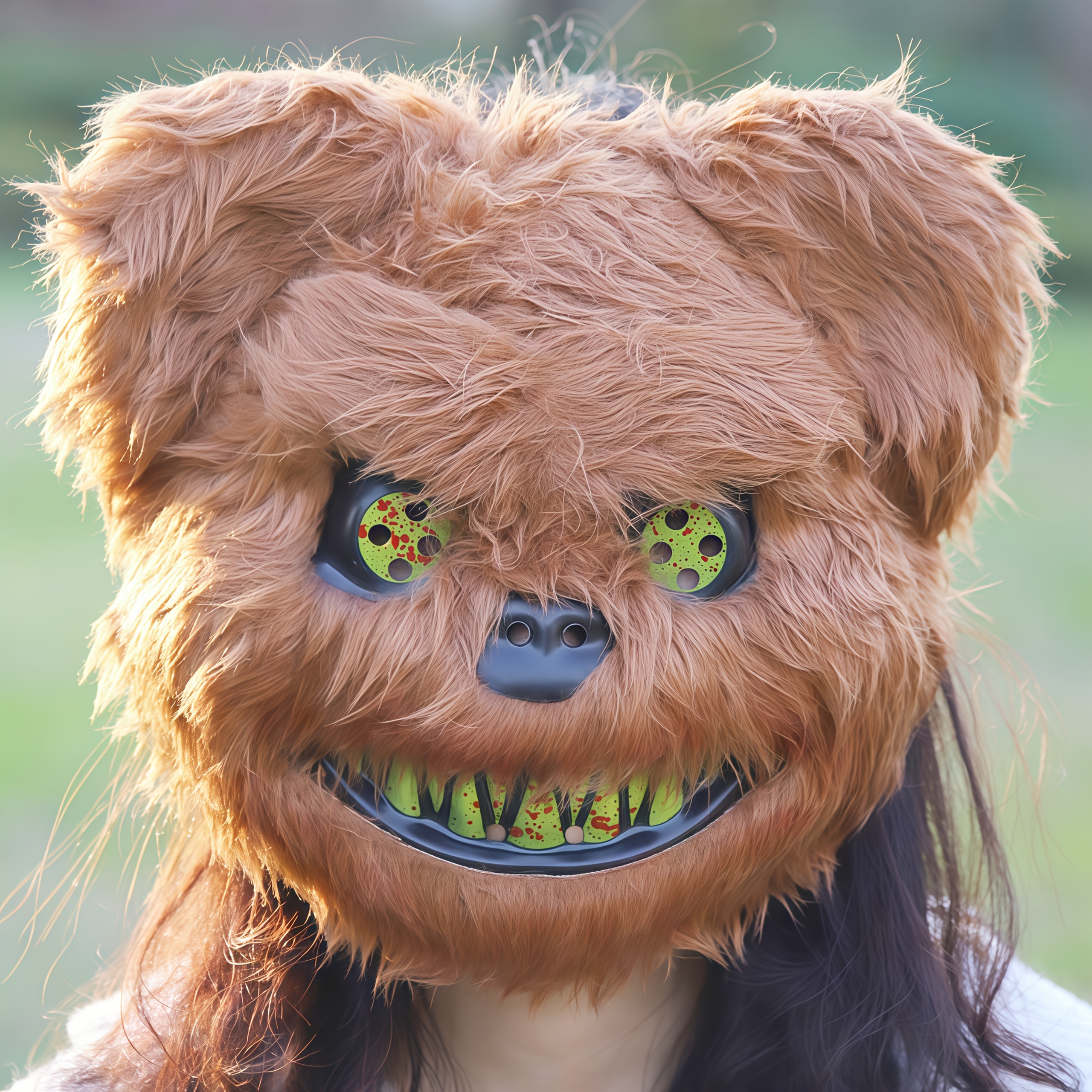 Funny Plush Rabbit Costume Party Mask